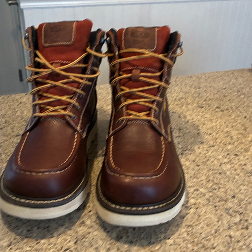 Men’s 14 Wide Keen Cincinnati Work Boots - Picture 3 of 8